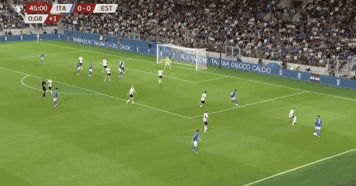 5-0！加图索完美首秀 意大利攻势足球美如画 40射迎世预赛连胜